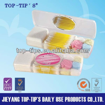 3 in 1 Cosmetic Set- Cotton buds, Cotton Pads, Cotton Balls