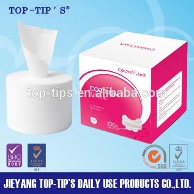 hot sale Personal care 150pcs cotton tissue roll in a box comfortable facial tissue